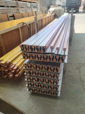 Conductor Bar System de Crane Busbar Insulator High Voltage Copperhead del puente
