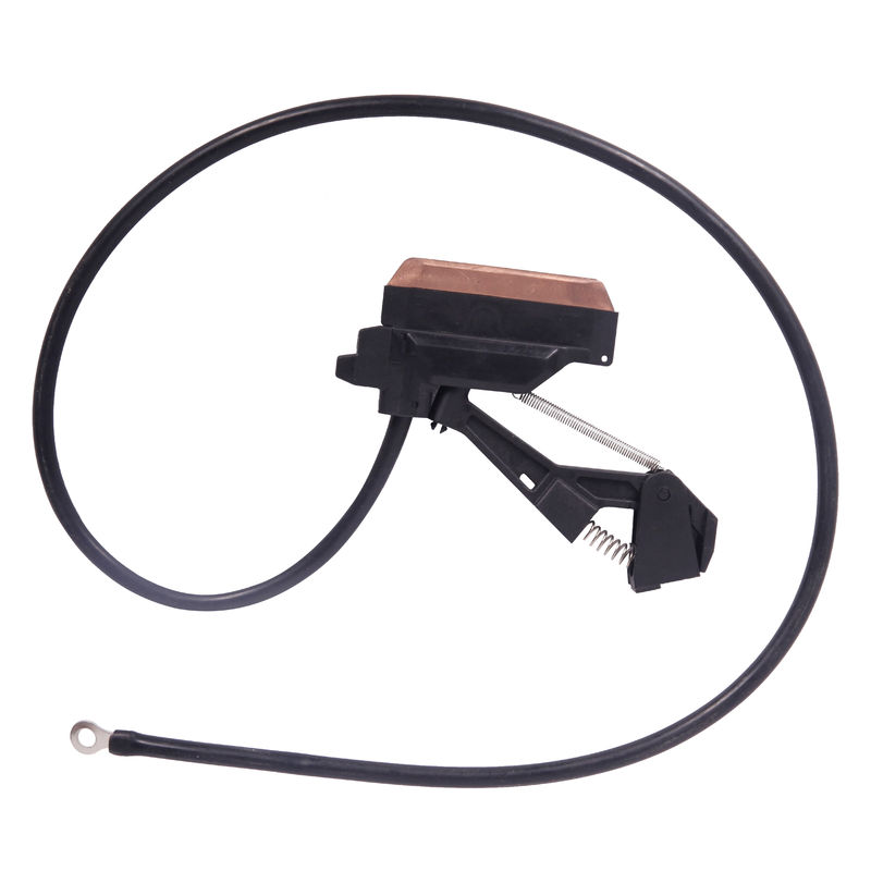 Cepillo de carbono cubierto del colector actual del sistema 150amp de la barra de distribución C M Types